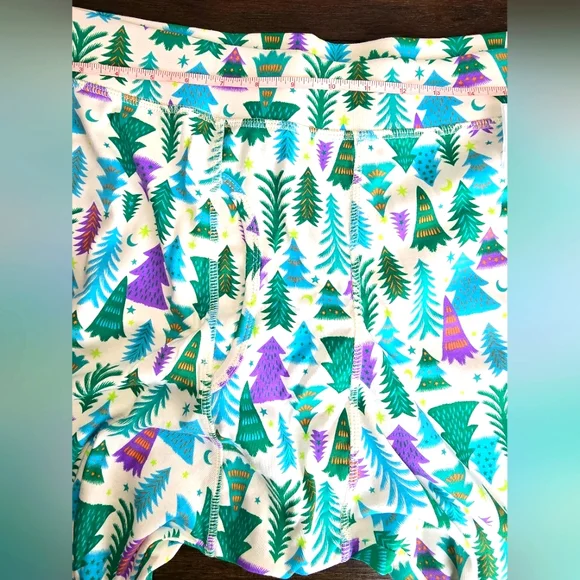 Christmas Tree Print Pajamas Adults New XXL Unisex - Picture 13 of 15